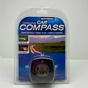 WayFinder V100 Black Cordless digital car compass